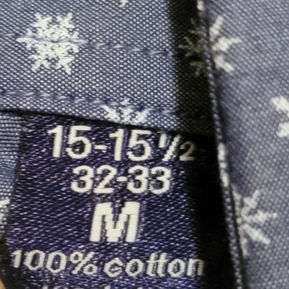 BAR III Slim fit STRETCH WINTER PATTERN SHIRT - Picture 3 of 5